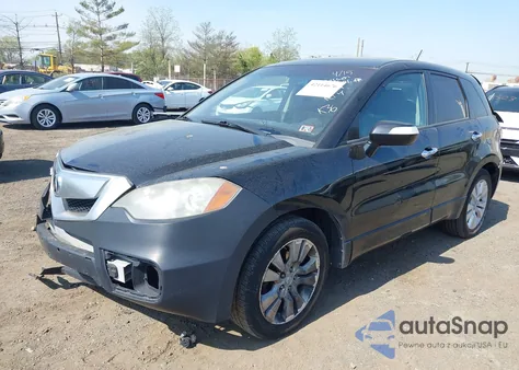 2011 Acura Rdx z USA, uszkodzony, nr VIN 5J8TB1H56BA006199